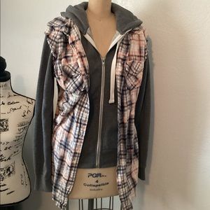 The Nu Vintage sweatshirt flannel